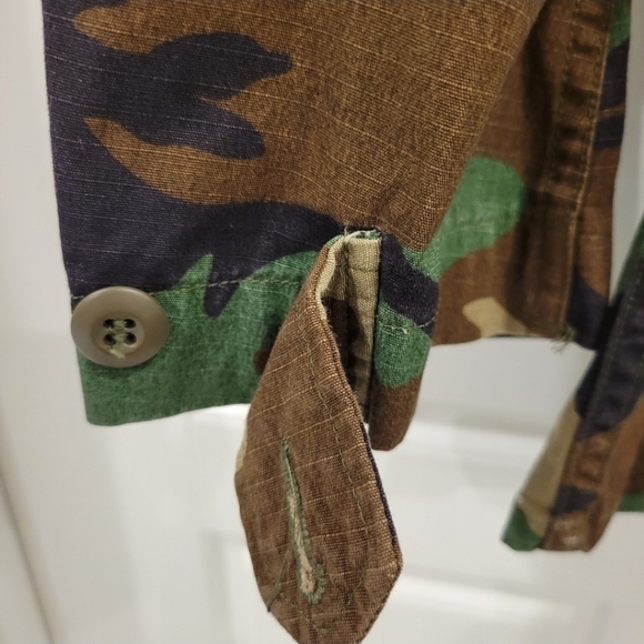 Authentic Military Camouflage Jacket Mens Size XS Women's Size S - Picture 10 of 12